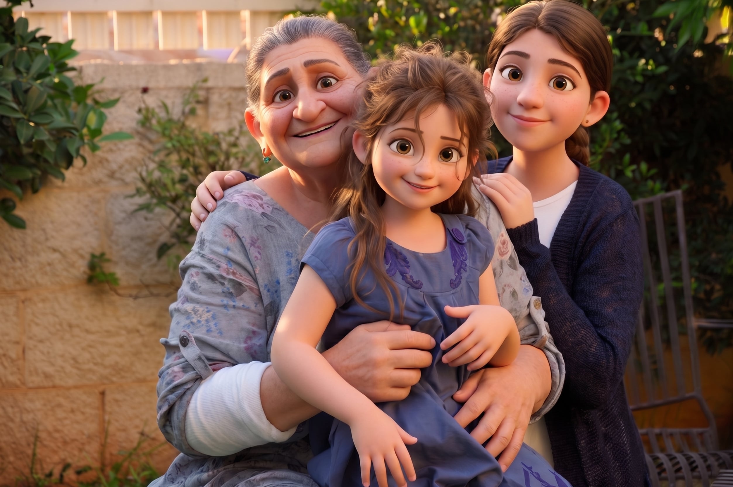 עם סבתא